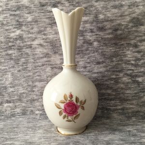 Lenox Rhodora 8" (Bulbous) Vase - Vintage from 1970s